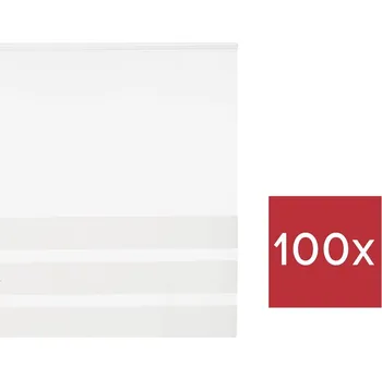 TRU COMPONENTS uzavíratelný sáček s popisnými štítky (d x š) 170 mm x 120 mm transparentní polyetylén 100 ks