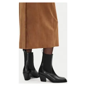 Dámské kozačky Polokozačky Gino Rossi EO-KHAIR-9801 Černá 37