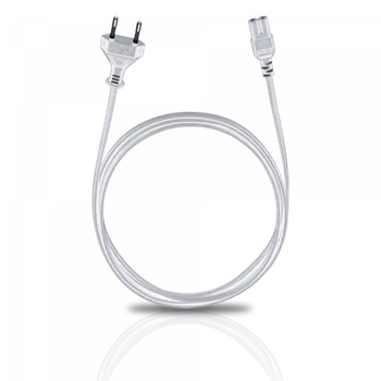 Počítačová hra Oehlbach Powercord C7, bílá, 1,5m