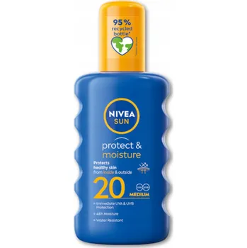 Přípravek na opalování NIVEA SUN Opalovací sprej s ochranným faktorem SPF 20 - 200 Ml