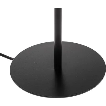 Lampička Luminex Stolní lampa Arden bez stínidla, černá, výška 24 cm - Zásuvka - Ø 6 cm, výška 6 cm; délka kabelu zástrčky 170 cm 1 x 60 W - Doprava zdarma