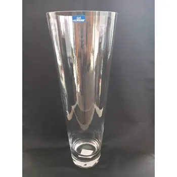 Váza Váza maxi skleněná 50cm * (DOPRODEJ - 1 kus)