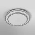 OSRAM LED stropní svítidlo ORBIS BERLIN, stříbrné, Ø 30 cm kov stříbrný LED 16 W celkem