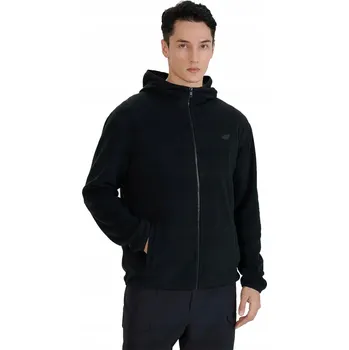 Pánská mikina Pánská FLEECOVÁ MIKINA FLEECOVÁ 4F M317 ČERNÁ 4FWMM00TFLEM317 20S vel. XL