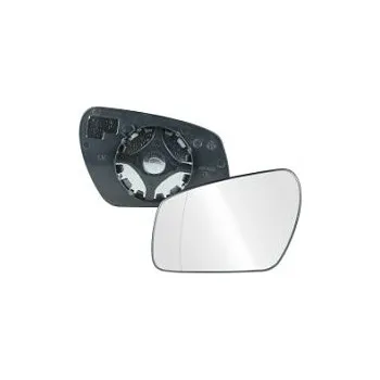Auto zrcátko Sklo levého zpětného zrcátka FORD MONDEO | 2000-2007 | nevyhřívané | chromové | asférické | TAIWAN |