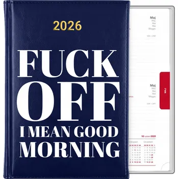 Kalendář Knižní kalendář 2026 A5 modrý