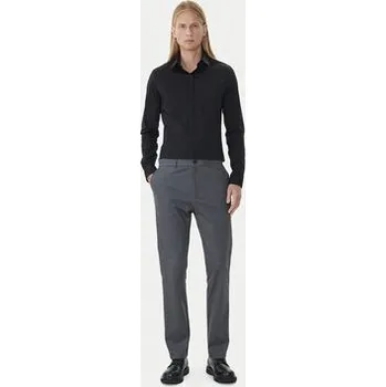 Pánská košile Calvin Klein Košile LV019EU060 Černá Extra Slim Fit 42