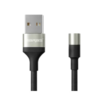 Datový kabel Garas M1 - Magnetický USB kabel - Stříbrný - Bez koncovky - 1 m