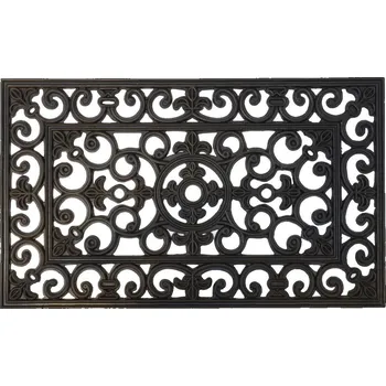 Rohožka Gumová filigránová rohožka Ib Laursen 75x45 cm
