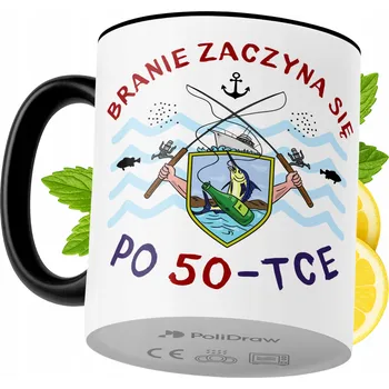 Hrnek Polidraw Hrnek Polidraw Narozeniny50 keramika 330 ml