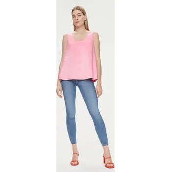 United Colors Of Benetton Top 5XONDQ06Z Růžová Relaxed Fit XS