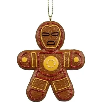 Vánoční dekorace CHRISTMAS INSPIRATION Vánoční ozdoby - Marvel, perníček Iron Man