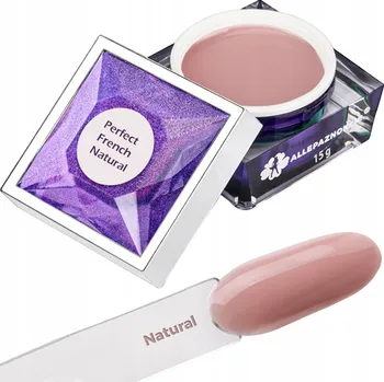 Lak na nehty Żel Budujący Do Przedłużania Paznokci 15g Perfect French Natural