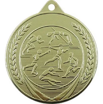Medaile atletika 50 mm Barva: zlatá
