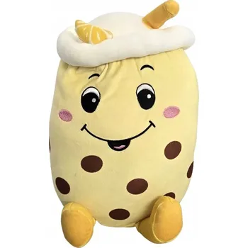 plyšák ELEFUN MAZLÍČEK Plyšák polštář 30 cm BĄBLUSIE ŽLUTÝ