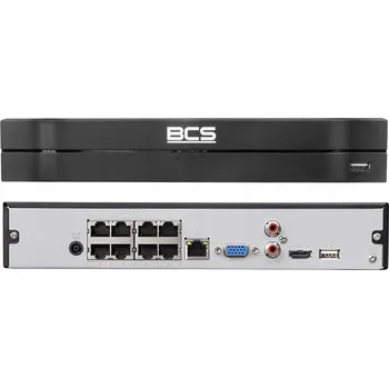 IP kamera BCS IP rekordér 8kanálový BCS-L-NVR0801-4KE-8P(2L)