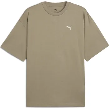 Pánské tričko Pánské Tričko s krátkým rukávem PUMA WARDROBE ESS OVERSIZED TEE 62964683 – Šedá M