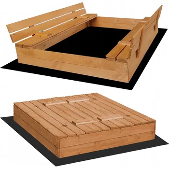 Pískoviště Impregnované dětské pískoviště s lavičkami