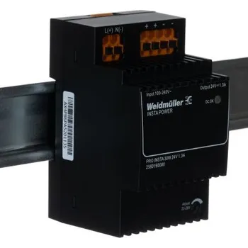 spínaný zdroj Weidmuller Spínaný Napájecí zdroj na lištu DIN, výstup: 24V dc, 1.3A, vstupní: 120 → 240 V ac / 120 →