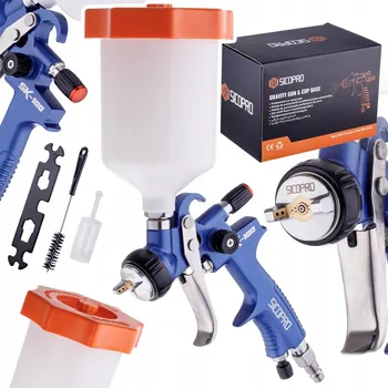 Stříkací pistole Profesionální lakýrnická pistole LVMP, tryska 1,4 mm, SICO PRO, nádobka 600 ml