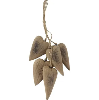 Vánoční dekorace Srdíčka ve svazku D7361