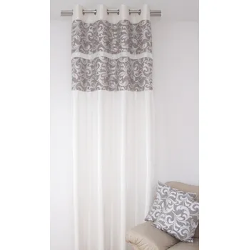 Závěs Závěs do obýváku v odstínech béžové Šířka: 140 cm | Délka: 250 cm (v sadě 1 kus)