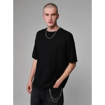 Oblečení a móda Tričko s&nbsp;kulatým výstřihem - S - House - černá - 158GT-99X