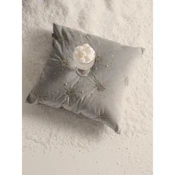 Povlak na dekorativní polštářek Sinsay - Povlak na polštář - sříbrná - 933FP-SLV - 933FP-SLV-ONE