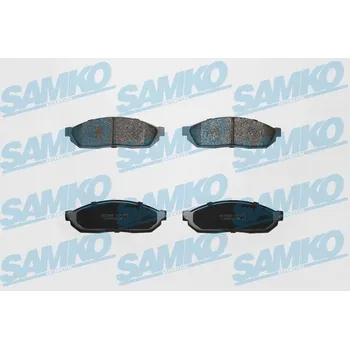 Brzdová destička Sada brzdových destiček, kotoučová brzda SAMKO 5SP245