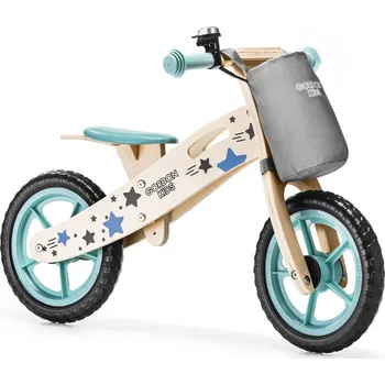 Odrážedlo Dětské odrážedlo modré barvy s kapsou