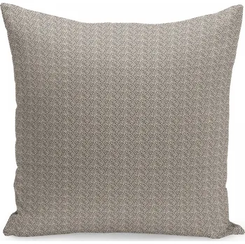 Povlak na polštářek Béžovo stříbrný luxusní povlak na polštář 45x45 cm