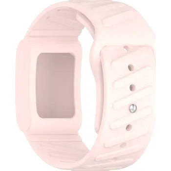 Chytré hodinky Silikonový jednobarevný řemínek pro Whoop 4.0 Barva náramku: Pískově růžová