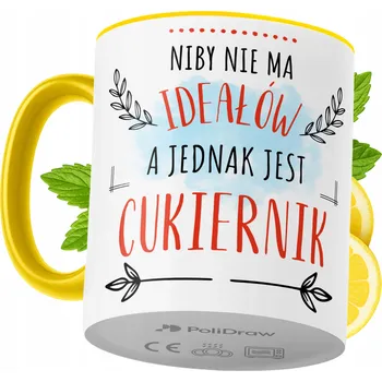 Hrnek Polidraw Hrnek Polidraw pro cukráře keramika 330 ml