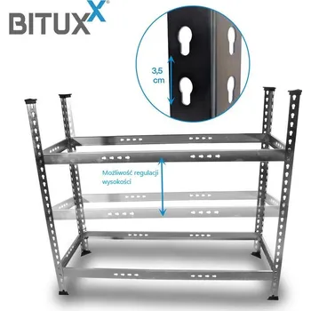 Uskladnění pneumatiky Stojan na kola, pneumatiky a disky, závěs do garáže, regál na auto BITUXX 150 kg