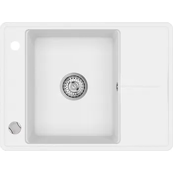 Granitový dřez Granitový dřez Helika BELLA SQB102 alba