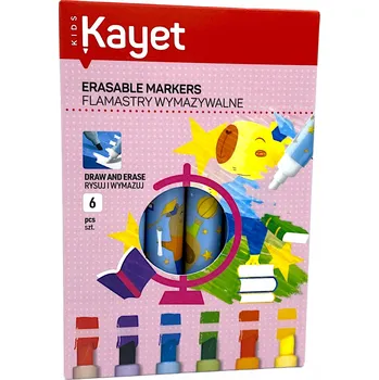 Kayet Smazatelné Fixy 6 Ks