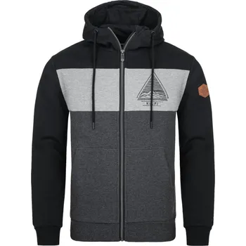 Pánská mikina Kilpi LYNGE-M Pánská bavlněná mikina RM0415KI Tmavě šedá S