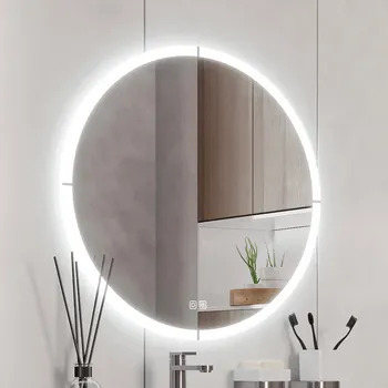 Zrcadlo Kulaté LED zrcadlo pr. 800 se dvěma dotykovými senzory ZP 24002RVX + slevový kód