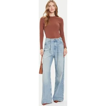Dámská halenka Guess Jeans Halenka W4YI22 J1314 Hnědá Slim Fit XXL