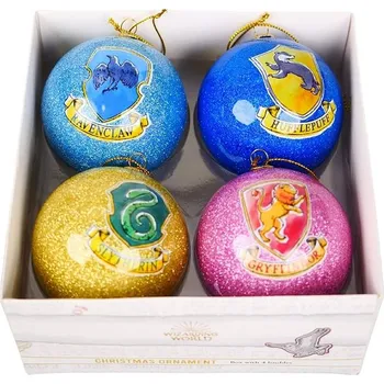 Vánoční dekorace KURT ADLER Sada ozdob Harry Potter, 4 kusy