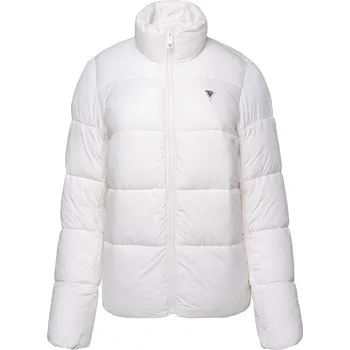 Dámská Zateplená bunda GUESS NEW CLAUDIA LIGHT PUFFER JACKET V4YL03WFUD0-D001 – Bílá M