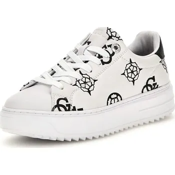 Dámské tenisky Dámské Tenisky GUESS DENESA4 FLPDS4FAL12-WHBLK – Bílá 37