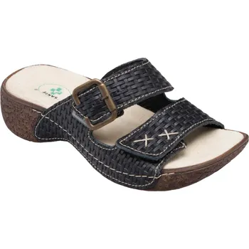 Dámská zdravotní obuv Dámské vycházkové pantofle N/109/1/06 černé 42