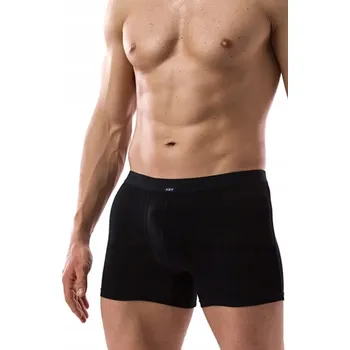 Pánské kraťasy Šortky KEY MXH-002 Bambus M (38) černé