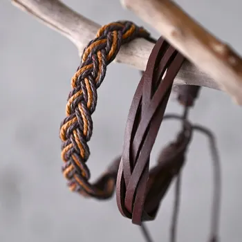 Náramek EVOLUTION GROUP CZ Sada pánských náramků - 53056.3