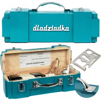 Obraz Dřevěná Krabička na alkohol. Dárek pro dědečka k 18. - 99. narozeninám.