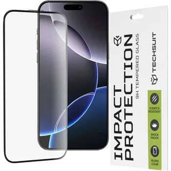 Tvrzené Sklo pro Apple iPhone 16 Pro Max Techsuit 111D Full Cover černé