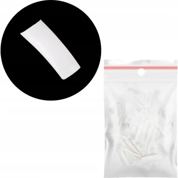 Přípravek na nehty Bílé krátké tipy s kapsičkou č. 5, 60 ks