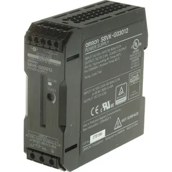 spínaný zdroj Omron Spínaný Napájecí zdroj na lištu DIN, počet výstupů: 1, výstup: 12V dc, 2.5A, vstupní: 100 → 240 V ac / 90