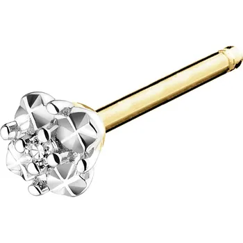 Náušnice Náušnice ze žlutého zlata s diamanty - 0,003 ct - ryzost 585 - 110.262